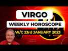 Virgo Horoscope Weekly Astrology from 23rd January 2023