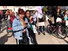 Rassemblement de soutien aux femmes iraniennes à Amiens