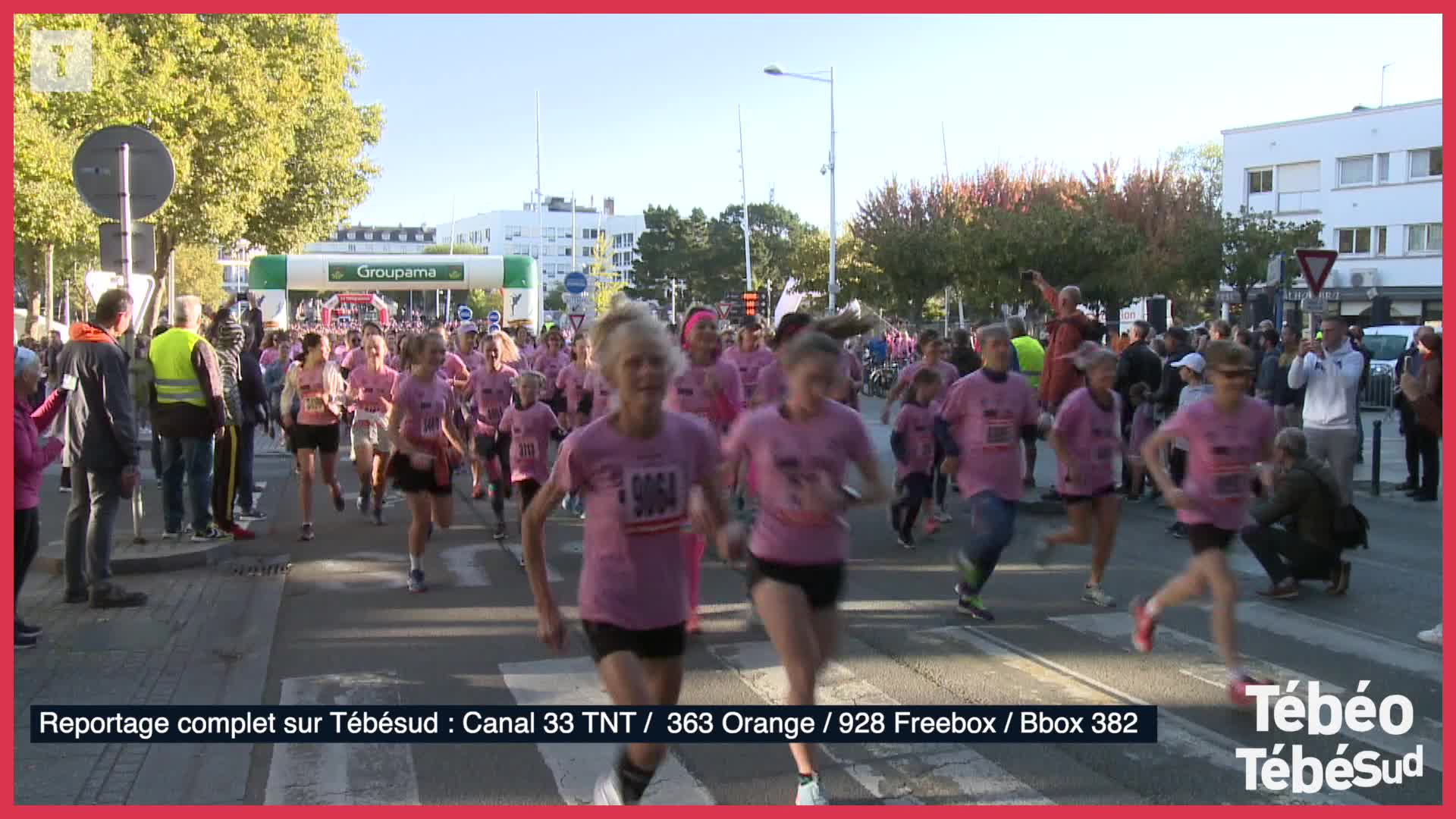 9000 coureuses contre le cancer du sein à Lorient (Le Télégramme)