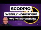 Scorpio Horoscope Weekly Astrology from 17th October 2022