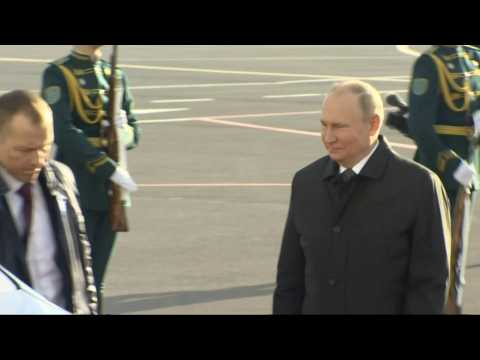 Putin arrives in Kazahkstan for CICA Summit