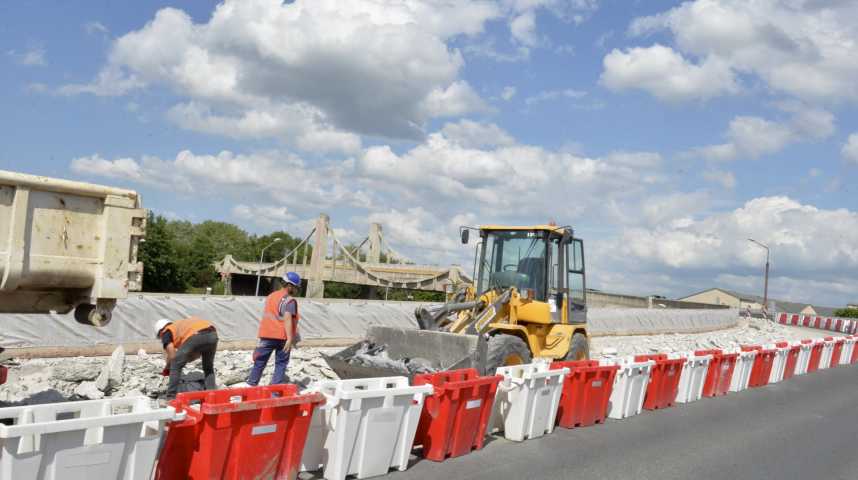 Vidéos : Deux ans de travaux au pont de Vaux à Laon - L'Est éclair