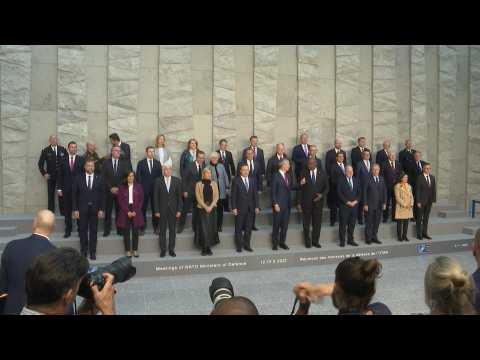 NATO group photo of Defence Ministers