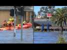 Flooding hits Melbourne after heavy downpours