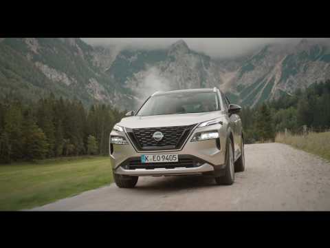 All-new 2022 Nissan X-Trail e-POWER e-4ORCE in Slovenia Driving Video