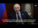 Vladimir Poutine affirme qu'Emmanuel Macron n'a pas compris le conflit au Haut-Karabakh