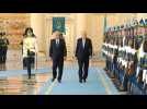 Kazakh President Tokayev welcomes Turkish counterpart Erdogan