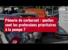 VIDÉO. Pénurie de carburant : quelles sont les professions prioritaires à la pompe ?