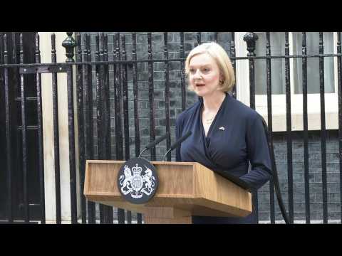 UK PM Liz Truss announces resignation