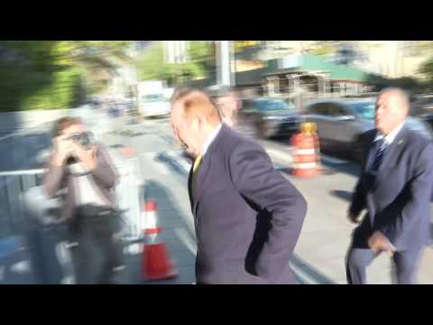 Kevin Spacey arrives outside New York court over sexual assault charge