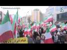 Manifestation contre le régime iranien à Bruxelles