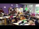 Salon de la BD : « Les Schtroumpfs » à l'école de Labourse