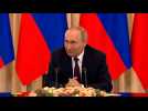 Exportation de céréales: Poutine appelle l'Ukraine à assurer la sécurité des navires