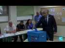 Législatives en Israël : le Premier ministre sortant Yaïr Lapid a voté
