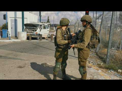 Israeli troops on guard after killing of Palestinian
