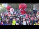 A Paris, faible mobilisation pour la manifestation en faveur des salaires