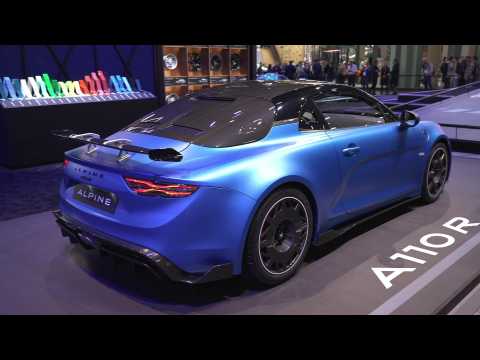 All-new Alpine A110 R at Paris Motor Show 2022