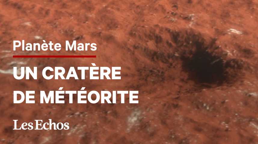 Illustration pour la vidéo La planète Mars percutée par une météorite : une nouvelle découverte de la NASA