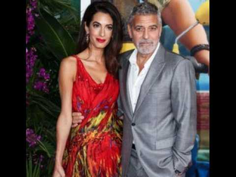 VIDEO : George et Amal Clooney : ce dessin trs politique fait par leur fils de 5 ans