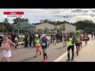 Niort. À Port Boinot, le public encourage les derniers concurrents du 21 km de la Coulée Verte