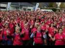 À Redon, une vague rose de 3 000 femmes contre le cancer du sein