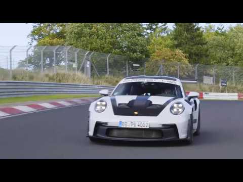 The Porsche 911 GT3 RS achieves a mark of 6.49.328 minutes at the Nürburgring