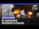Guerre en Ukraine : La Russie essuie de multiples attaques sur son territoire