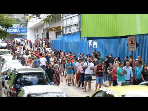 Rio favela residents cast their votes in Brazil's Bolsonaro-Lula runoff