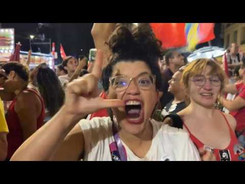 Lula supporters celebrate election victory in Rio de Janeiro