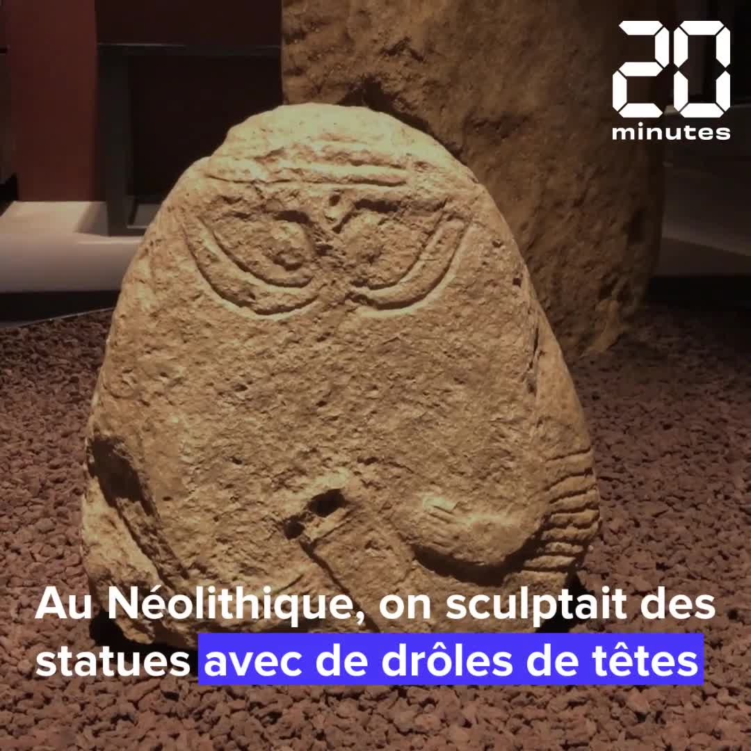Montpellier: Au Néolithique, on sculptait des statues avec de drôles de têtes.