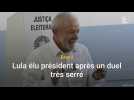 Présidentielle au Brésil : élu, Lula prône « la paix et l'union »
