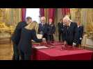 Italy: swearing-in ceremony for Giorgia Meloni's new government