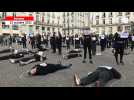 VIDEO. Elles dénoncent les féminicides et organisent un Die in à Nantes : « Depuis le début de l'année 2022, 104 femmes sont mortes »