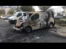 Neuf voitures détruites par le feu dans un quartier de Cholet