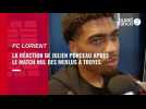 FC Lorient. La réaction de Julien Ponceau après le match nul à Troyes