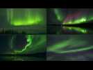 Rare red northern lights observed in the Arctic Circle