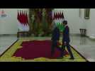 Indonesia's Widodo receives visiting Palestinian PM - Label : AFPTV - First images - Category : News