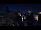 A Rome, Macron premier dirigeant étranger à rencontrer Meloni