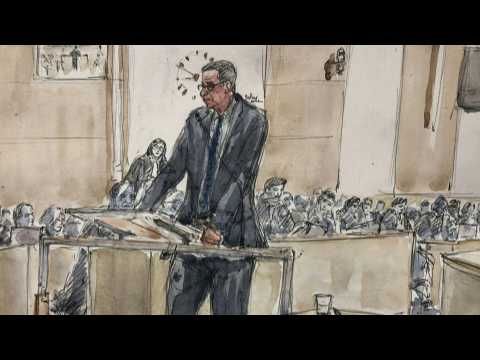 Nice attack trial: court sketch of ex-prosecutor François Molins