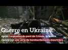 Guerre en Ukraine: Après l'explosion du pont de Crimée, la Russie riposte par une série de bombardements meurtriers