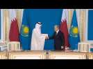 Kazakh President meets Qatari Emir on state visit
