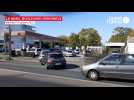 VIDEO. Pénurie de carburant au Mans : un important embouteillage boulevard Demorieux