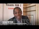 Paris 2024 - Serge Betsen, ambassadeur de Clichy avec la Team GB : 