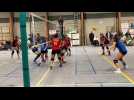 Volley: en Promotion dames, Masnuy accueillait Lessines samedi. Vidéo Éric Ghislain