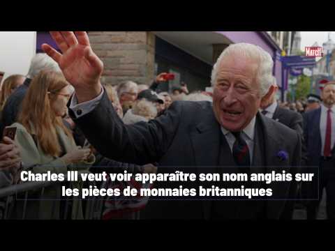 VIDEO : Charles III veut voir apparatre son nom anglais sur les pices de monnaies britanniques