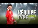 Ligue 1 : L'ÉQUIPE TYPE de la 11ème journée de L1