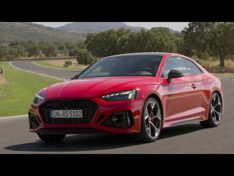 Audi RS 5 Sportback with competition plus package Track driving
