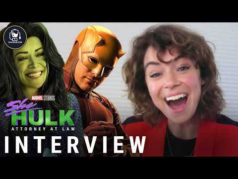 'She-Hulk' Finale Spoiler Interviews | Tatiana Maslany Talks Charlie Cox & More