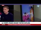 Le temps passé devant TikTok explose