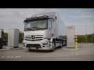 Mercedes-Benz eActros 300 tractor (with trailer) Charging